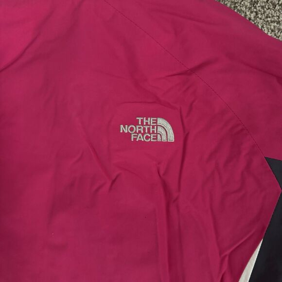 The North Face Hyvent 3in1 Winter Hooded Jacket TC3P + TM3P Pink White Large - Picture 16 of 16